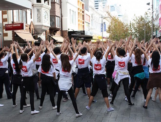 flashmob sur lyon