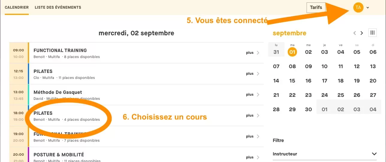 tuto espace membre 4